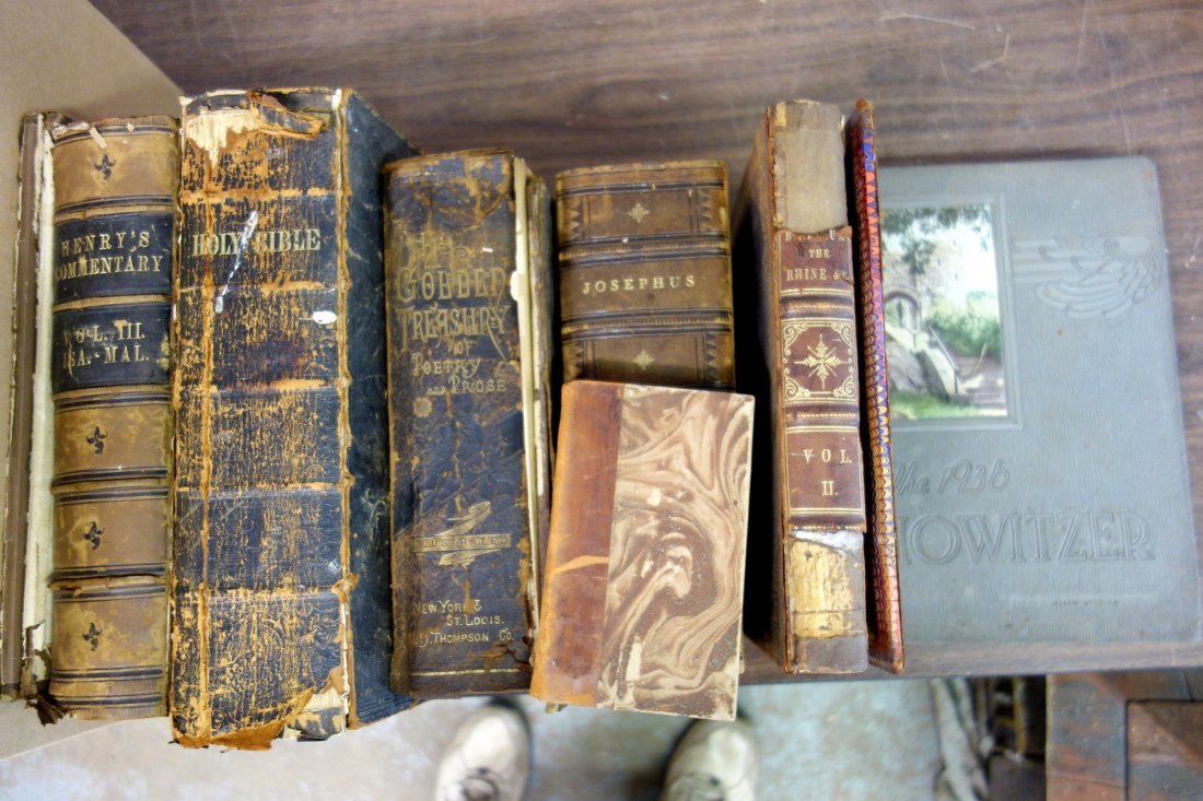 Collection of eight miscellaneous books including a (1 of 3)