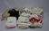 Grouping of textiles including box of Victorian lace