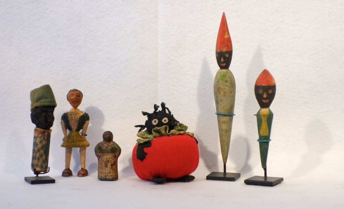 Grouping of mostly Black Americana including a (1 of 5)