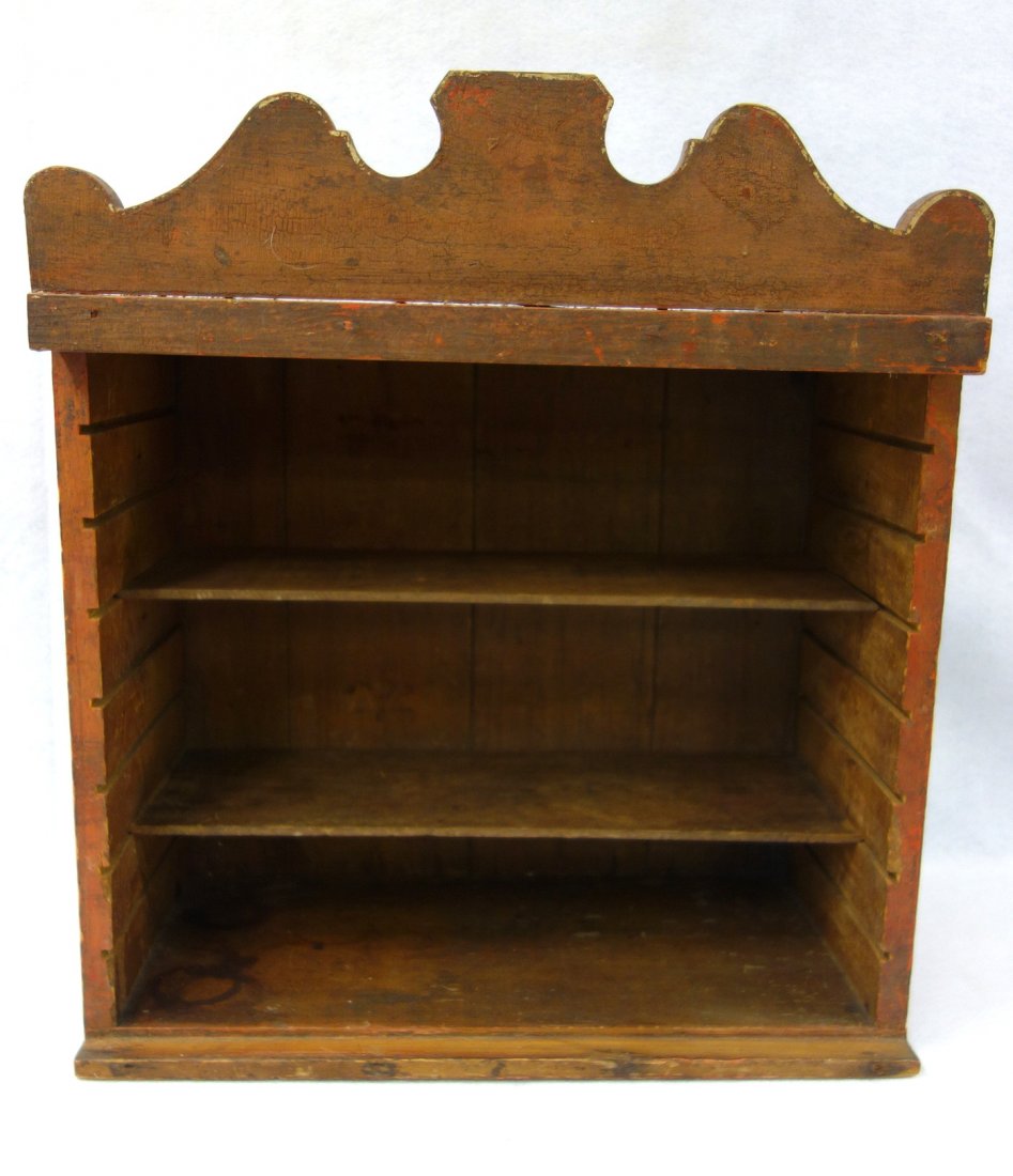 Primitive counter top country showcase/pie safe in old (1 of 5)