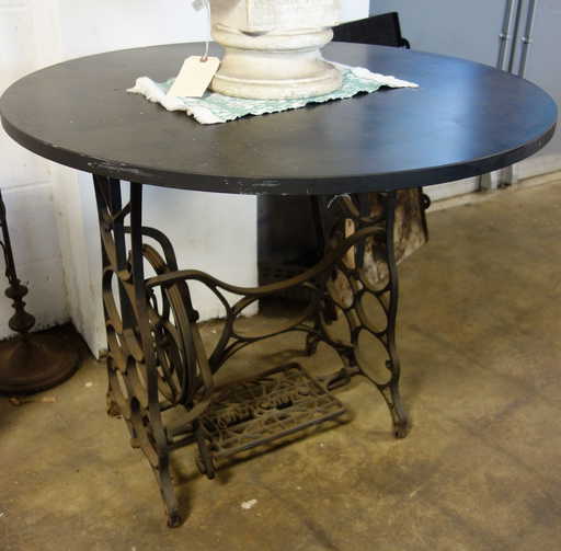 Table With A Cast Iron New Royal Sewing Machine Base Inspiration Table With Sewing Machine Base Table With A Cast Iron New Royal Sewing Machine Base Inspiration Table With Sewing Machine Base