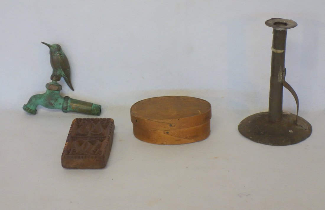 Grouping of 4 country items including an oval pantry (1 of 5)