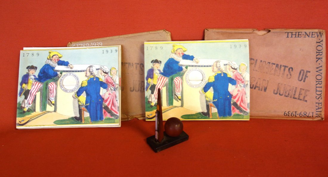 Three 1939 World's Fair collectibles including 2 (1 of 6)