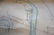 Large hand drawn and hand colored survey map entitled - 6