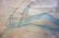 Large hand drawn and hand colored survey map entitled - 8