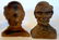 Three cast iron decorative objects including Abe - 3