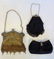 Grouping of 7 lady's purses including beaded, German - 2