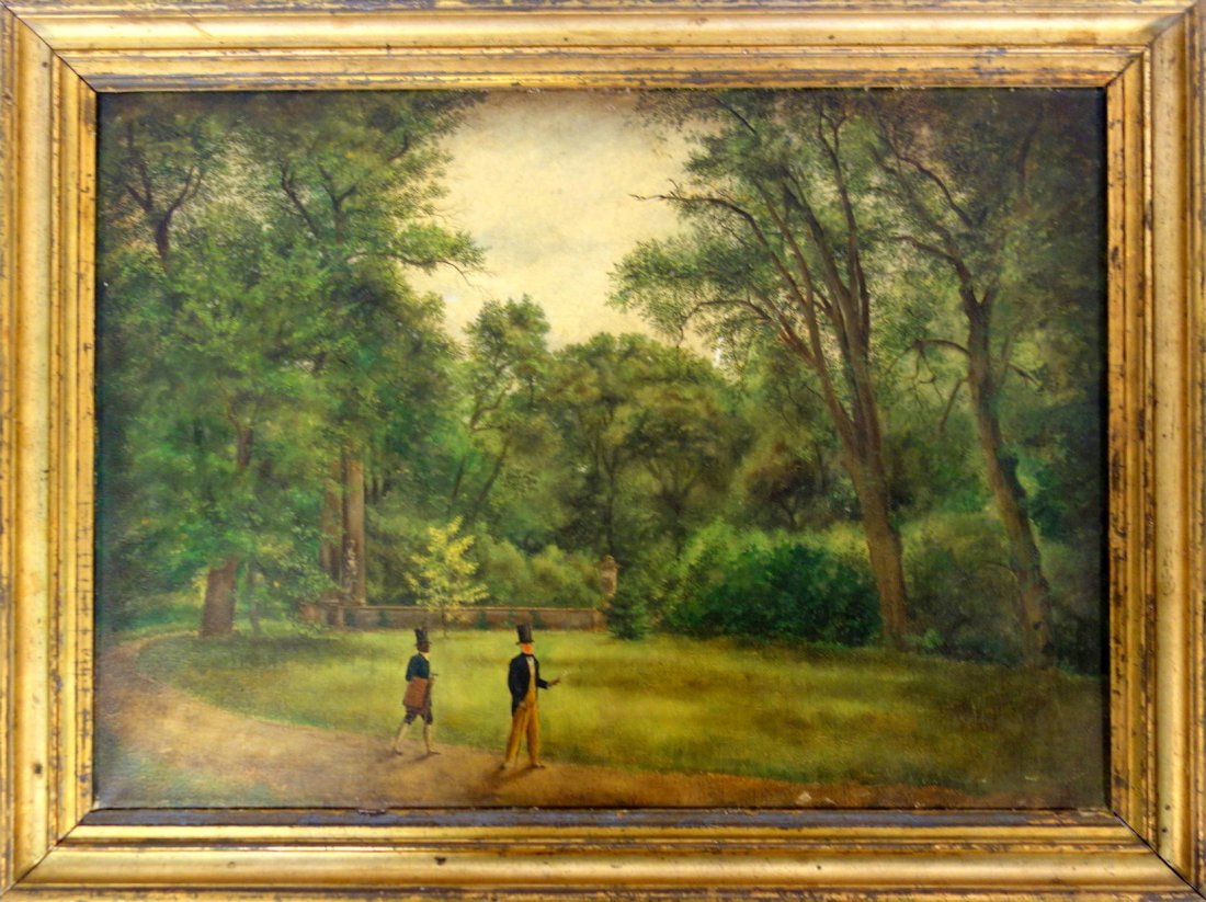 O/C Landscape with older gentleman with walking stick (1 of 10)