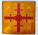 Double sided game board in original paint including
