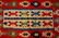 Kilim scatter rug 69" x 47". Good condition. Mid 20th - 3