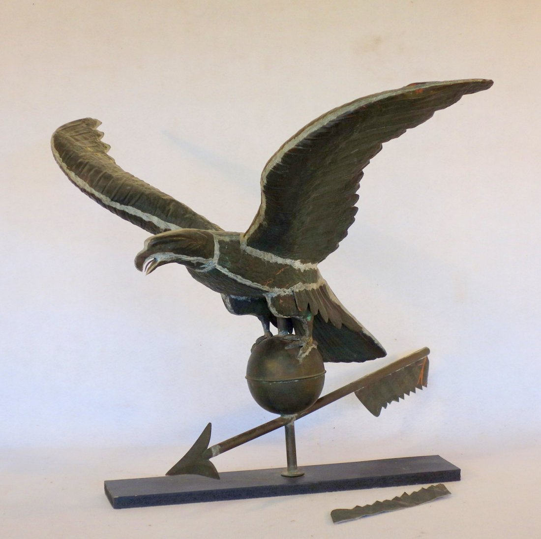 Large spread wing American eagle full body copper (1 of 3)