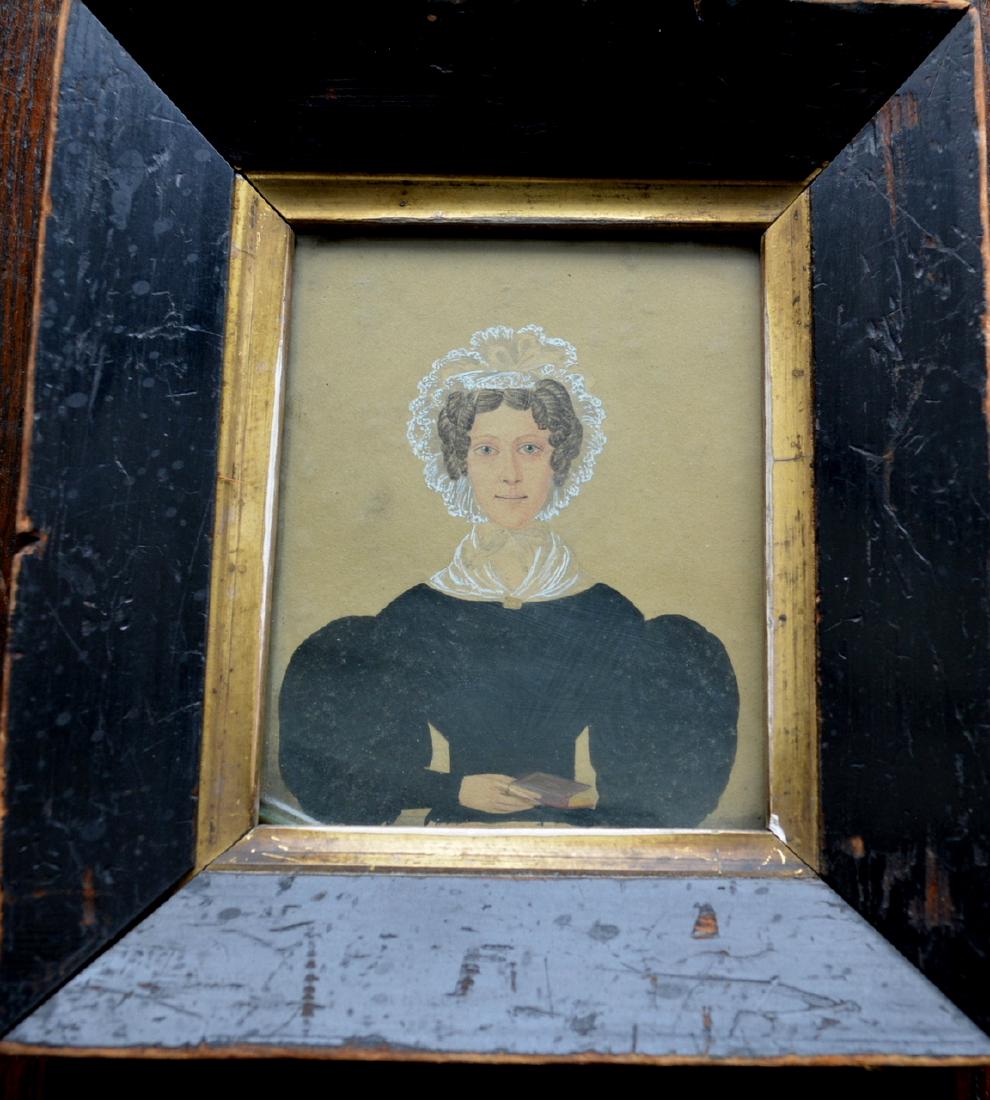 Small W/C Portrait on paper, of a young puffy sleeve (1 of 5)