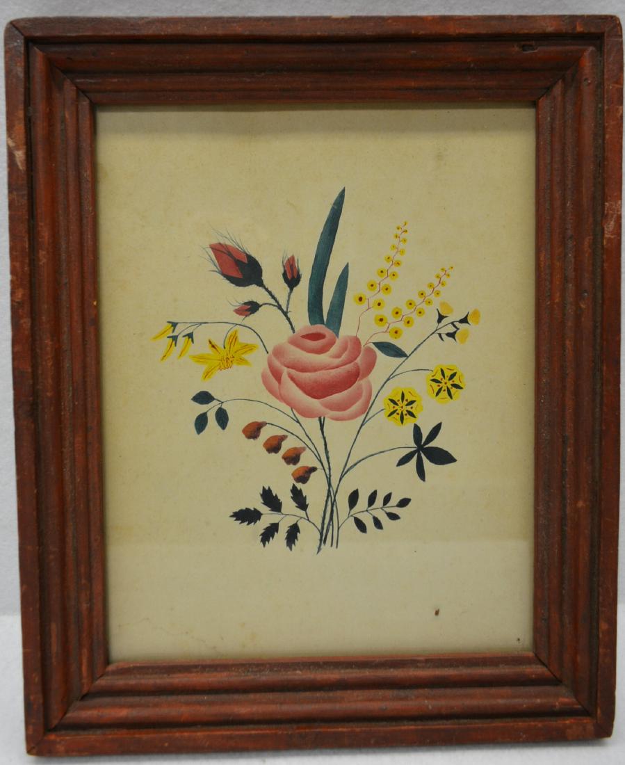 Theorem W/C of a spray of flowers including a cabbage (1 of 3)