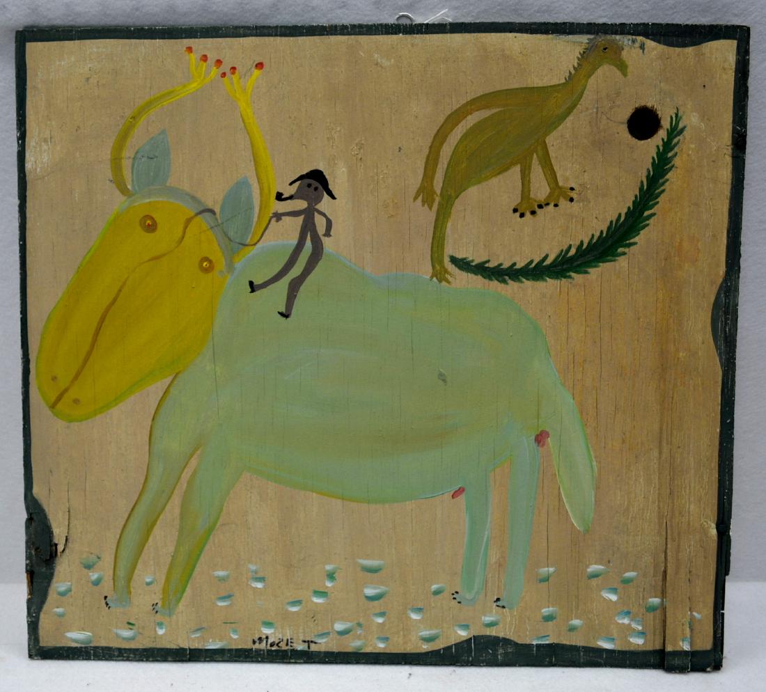 Mose Tolliver (Alabama 1919-2006) - Outsider folk-art (1 of 4)