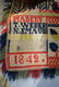 Pennsylvania red, white, blue, and green woven coverlet - 3