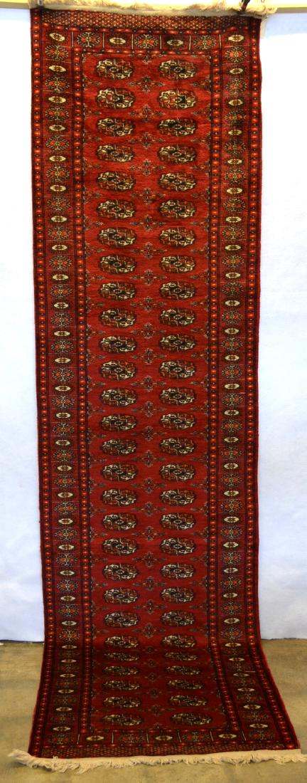 Oriental Bokhara runner - 9' 8" x 2' 7" - very good (1 of 3)
