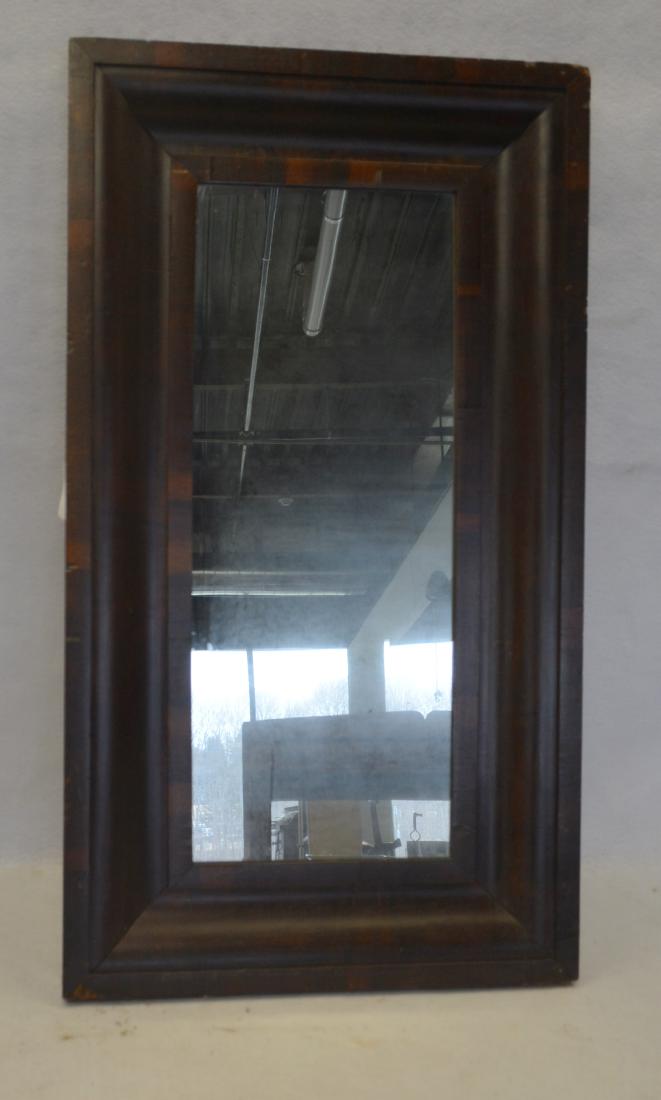 Ogee wall mirror - good condition. 35"H x 19.5"W.: Ogee wall mirror - good condition. 35"H x 19.5"W. Provenance: Part 1 contents of a Hopewell Junction estate, name withheld by family.