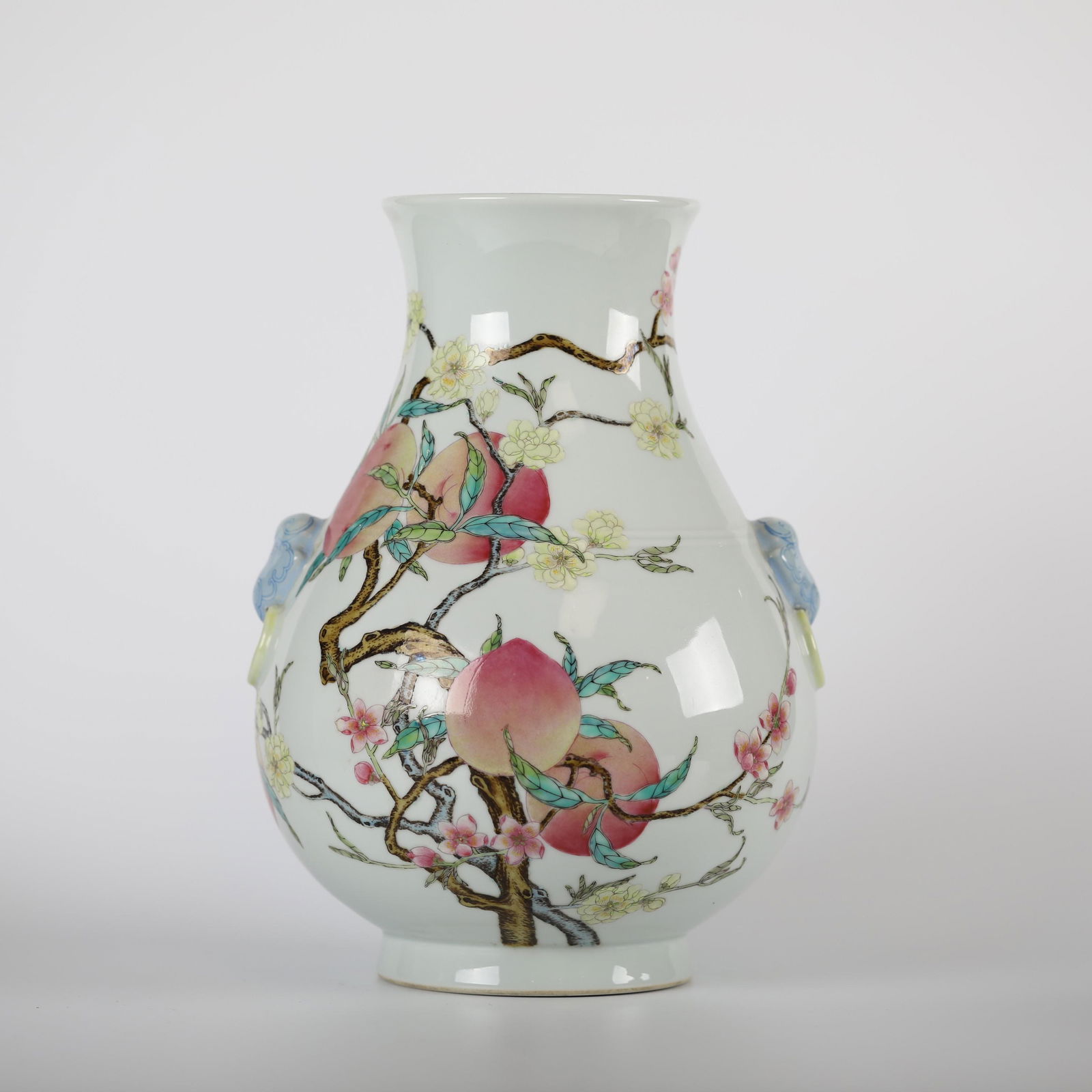 Qing, Fencai Shou Tao Zun (1 of 9)