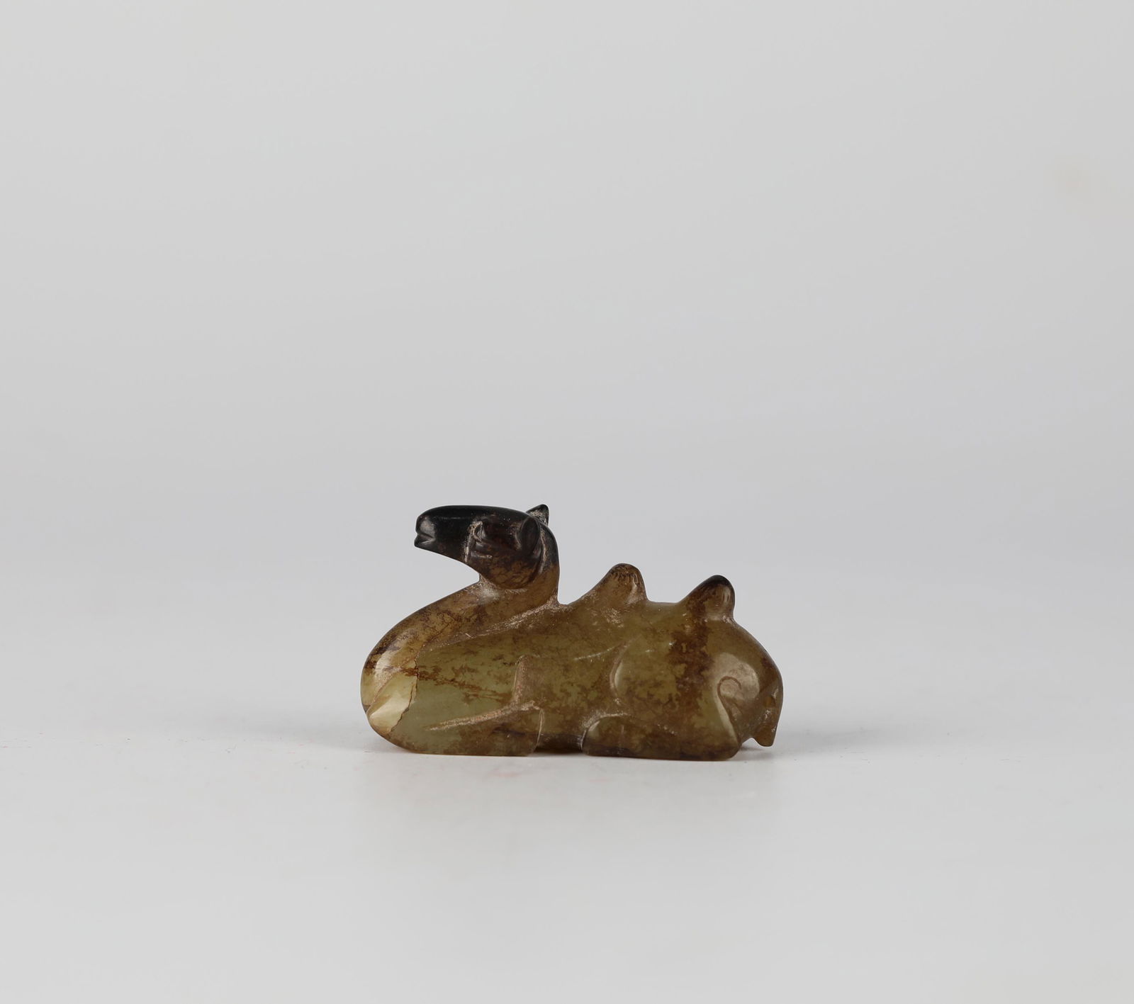 Ancient Chinese Hotan Jade Carved Camel (1 of 7)