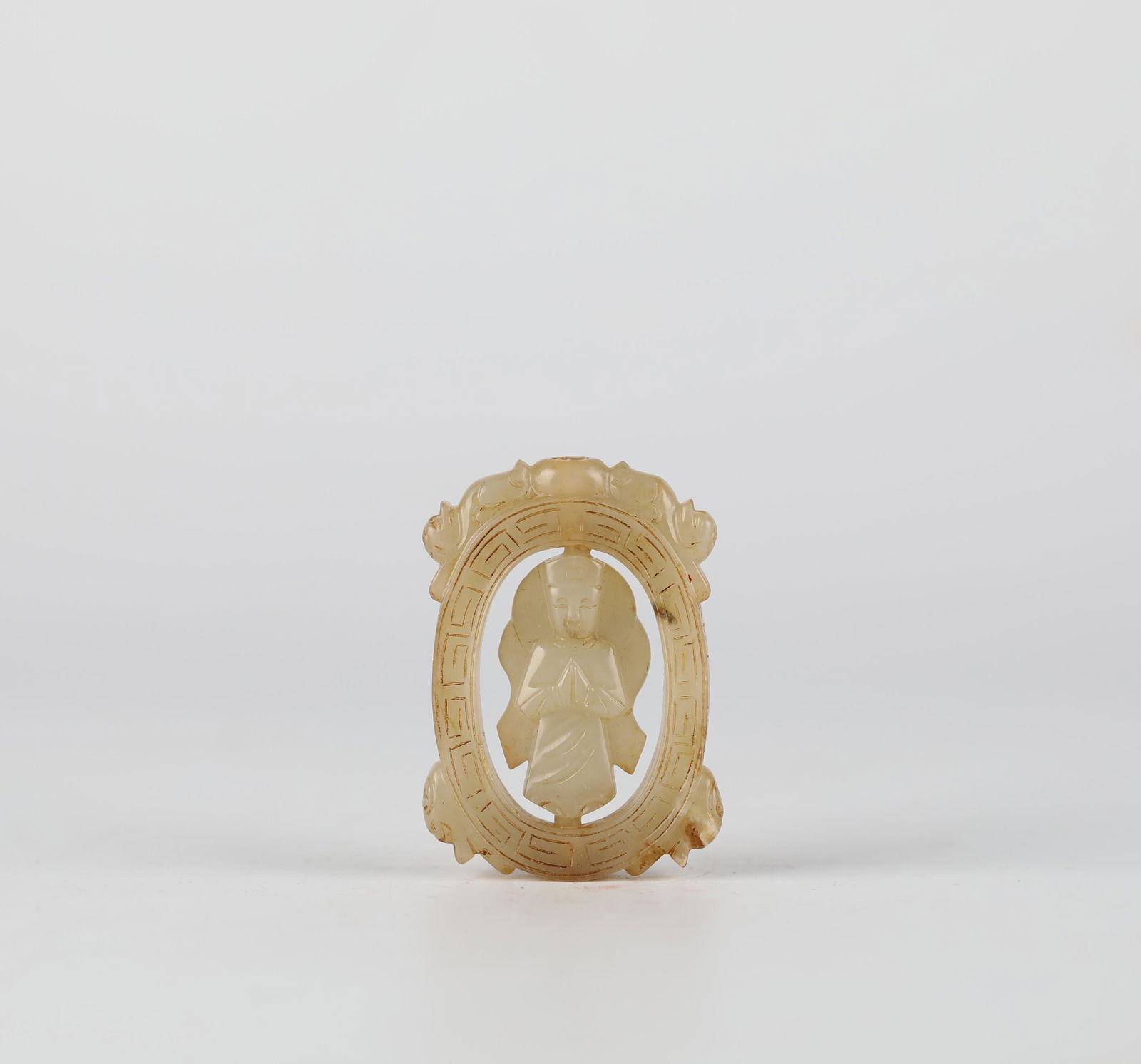 China Hotan Jade Carving Movable Accessories, 18th Century (1 of 7)