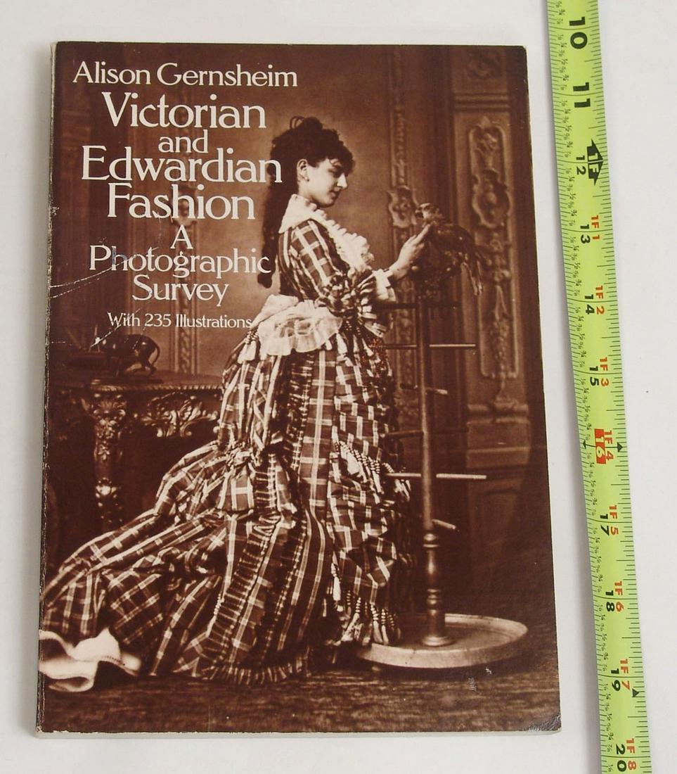 Old Book: Victorian and Edwardian Fashion: Please e-mail us if you have questions regarding this book.