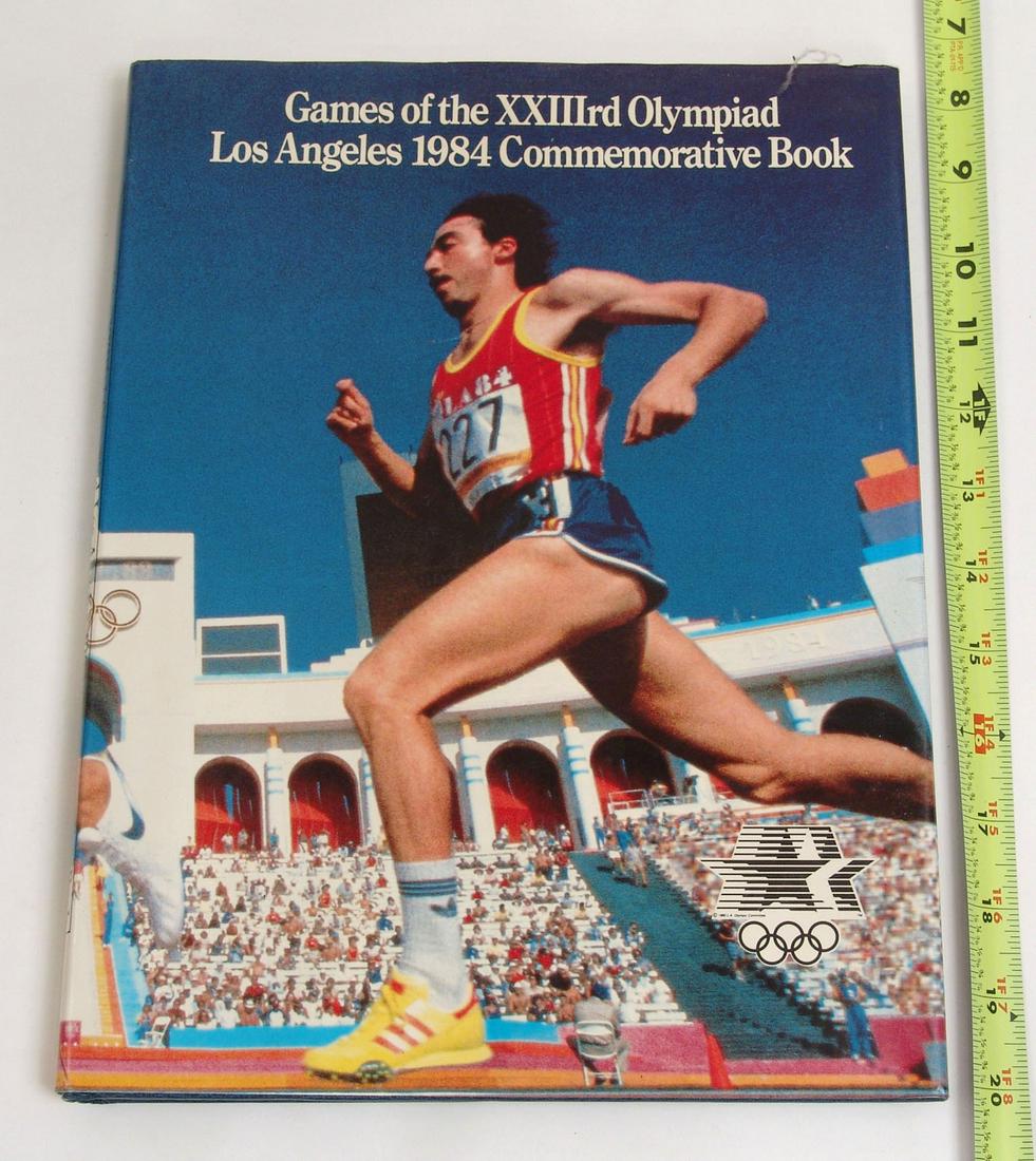 1984 Olympic Games Commemorative Book: Please e-mail us if you have questions regarding this book.