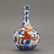 CHINESE BLUE AND WHITE COPPER RED PORCELAIN DRAGON VASE