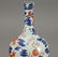 CHINESE BLUE AND WHITE COPPER RED PORCELAIN DRAGON VASE - 4