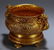 A CHINESE GILT BRONZE DOUBLE PHOENIX HANDLE CENSER - 5