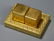A PAIR OF CHINESE GILT BRONZE FLOWER PATTERN SEAL - 6