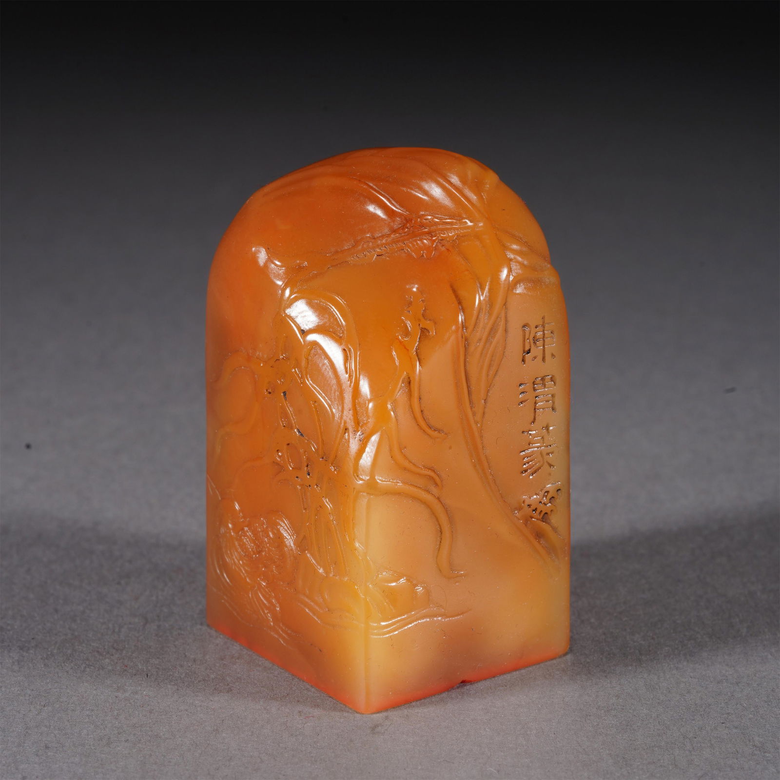 A CHINESE SOAPSTONE FULL CARVING SEAL Jun 12, 2022 Right Spot