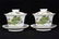 A Pair of Chinese Enamel Glazed Porcelain Tea Bowls