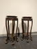 A Pair of Chinese Carved Hardwood Flower Stands - 5