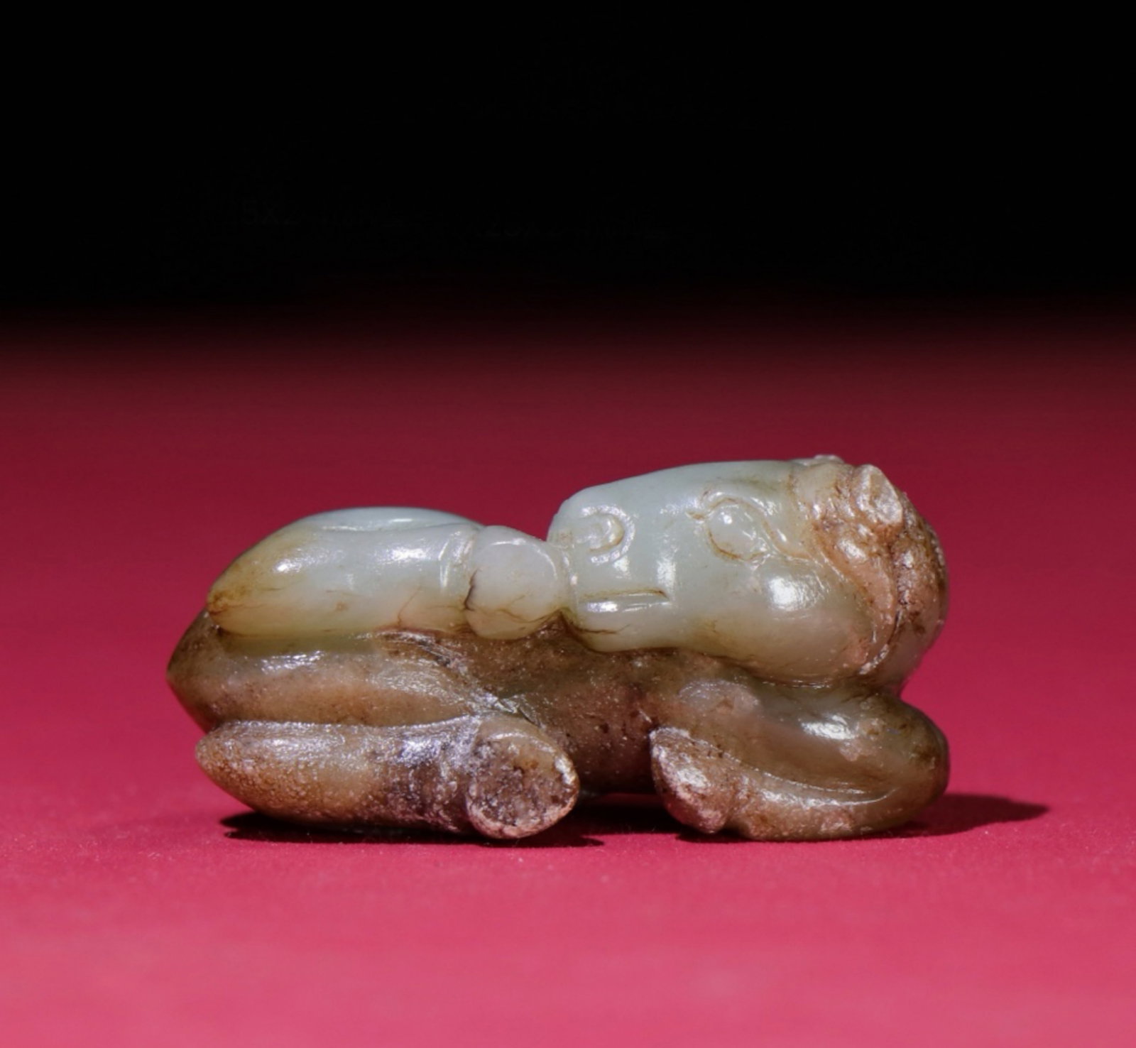 A Chinese Carved Jade Horse Statuette (1 of 9)
