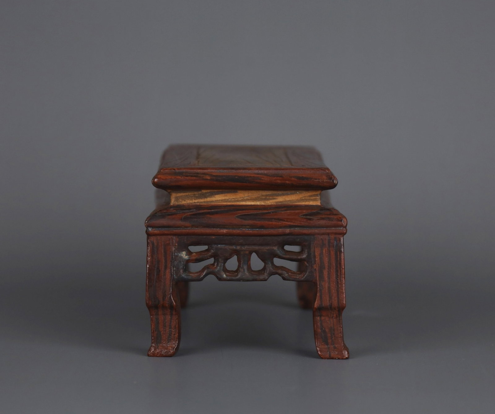 A Chinese Bionic Glazed Porcelain Low Table - 3