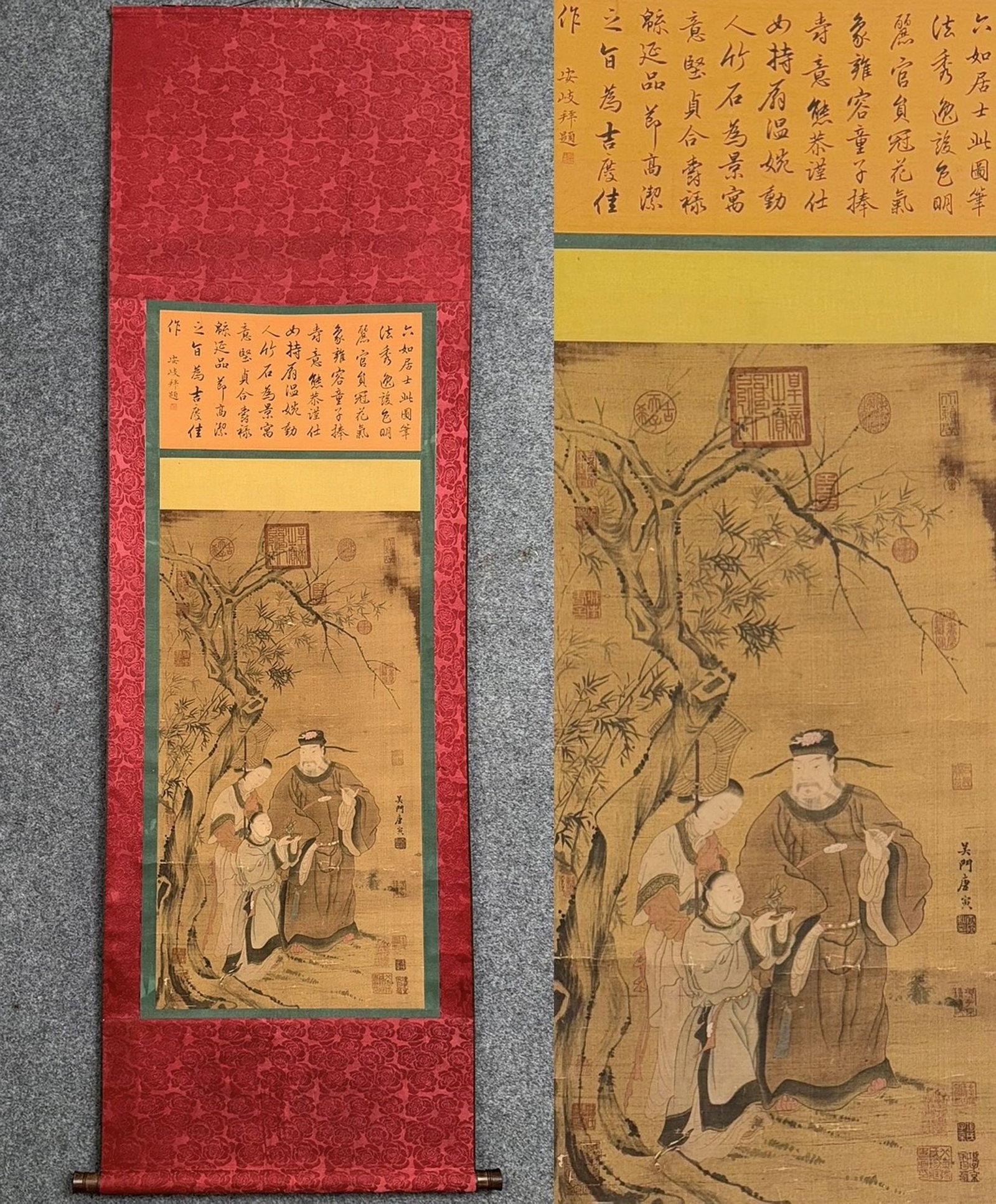 A Chinese Scroll Painting (1 of 9)