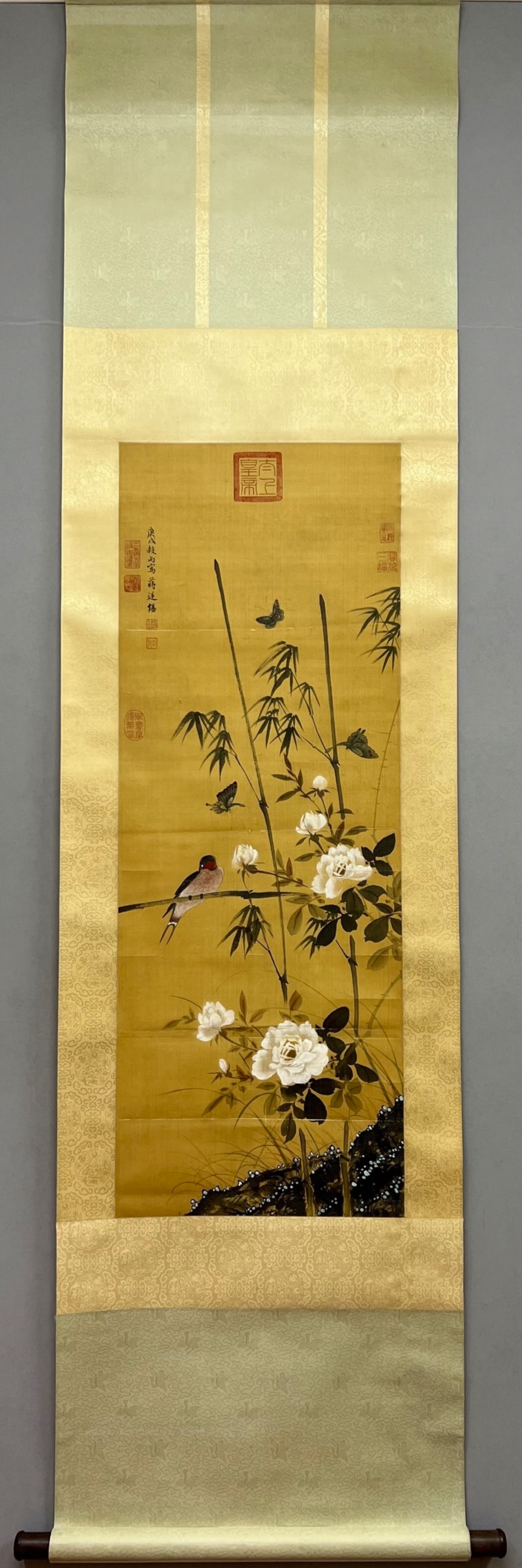 A Chinese Scroll Painting on Silk (1 of 14)