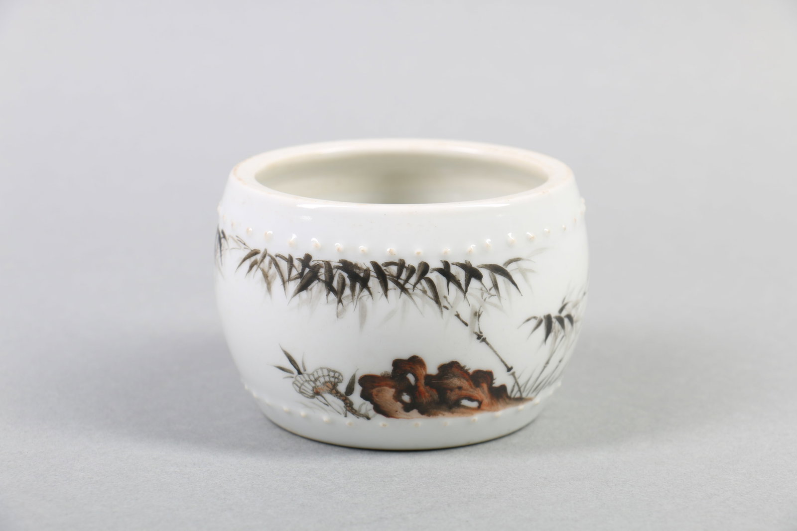 A Chinese Glazed Porcelain Brush Washer (1 of 6)