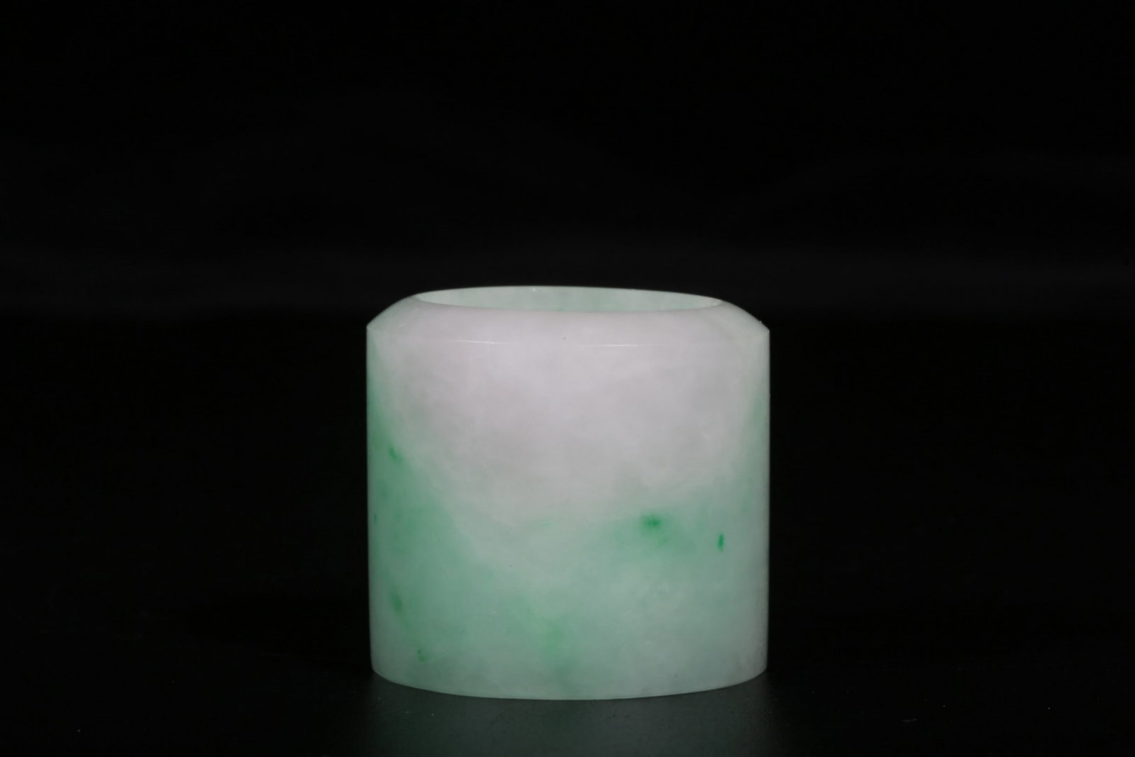 A Chinese Carved Jadeite Ring (1 of 7)