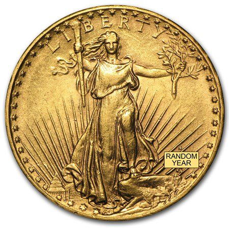 1 Oz Saint-Gaudens Double Eagle coin: The Augustus Saint-Gaudens Double Eagle design is considered to be America's most beautiful coin design, making it highly desirable among collectors. Enhance your portfolio with this absolutely stunni