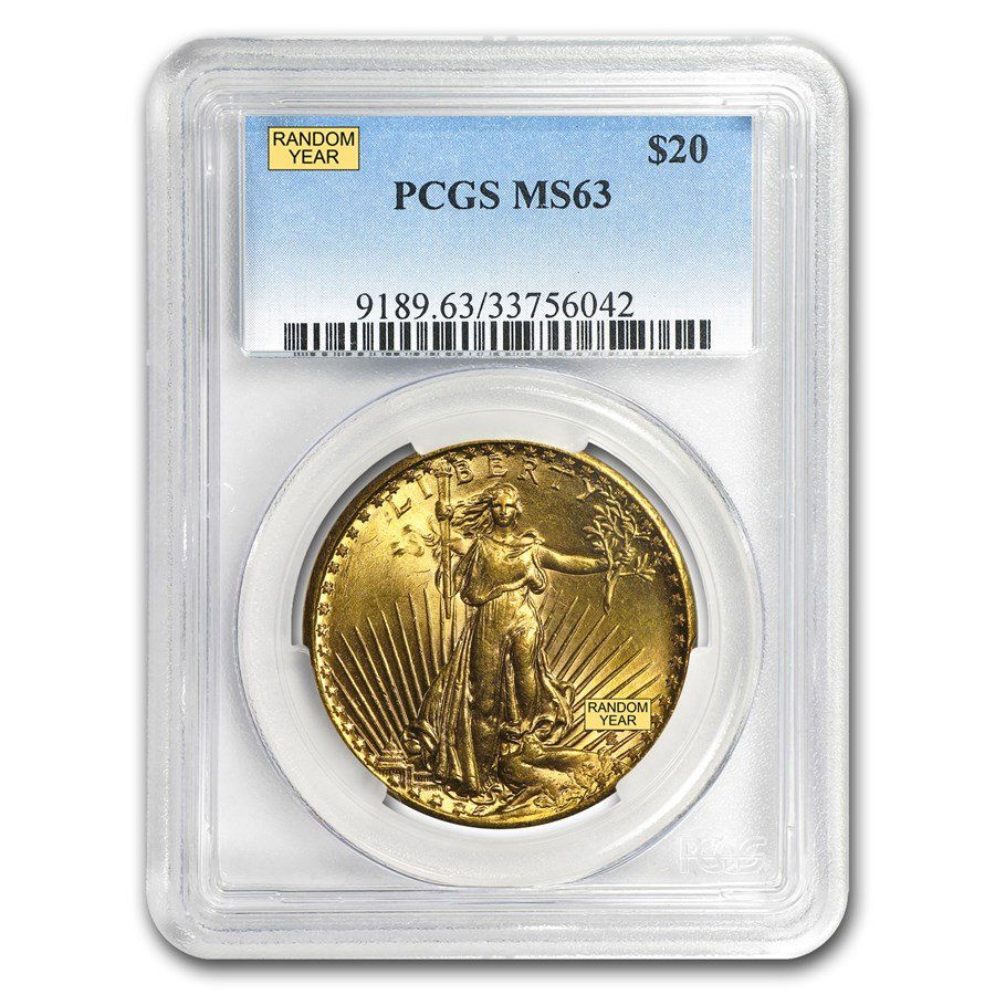 $20 Saint-Gaudens Gold Double Eagle (1 of 3)