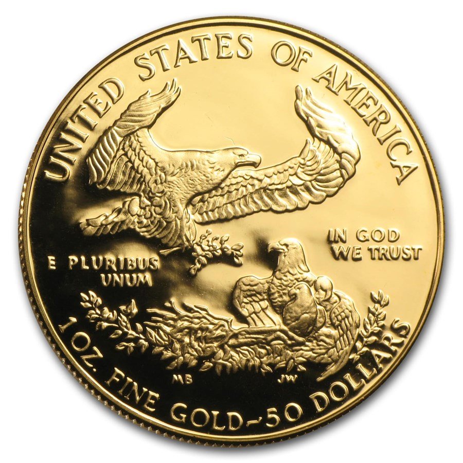 1 oz Proof Gold American Eagle (Random Year) (1 of 2)