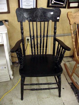 Late Victorian Era pressback Chair