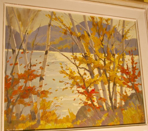 Tom Roberts, oil on board, Sparking Water McMaster: Tom Roberts, oil on board, Sparking Water McMaster Lake, 24 by 30