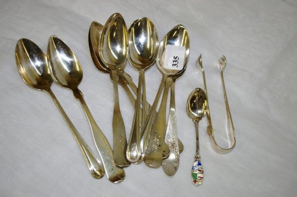 Twelve Sterling Silver Pieces