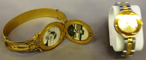 Ladies' Cardinal Wristwatch And A Locket Bracelet