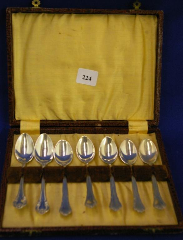 5 Matching Sterling Coffee Spoons