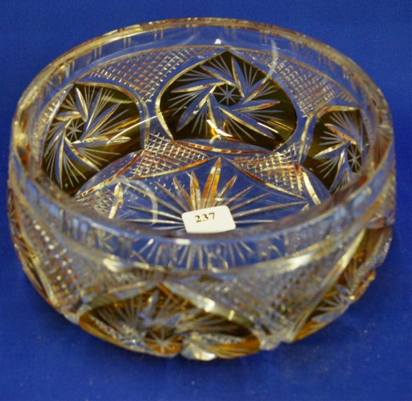 Cut Crystal Bowl