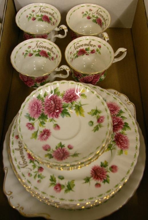 Tray Lot Of China