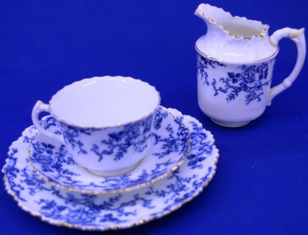 Blue & White Unmarked China